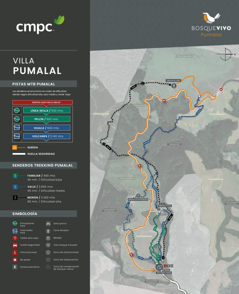 Mapa Pumalal